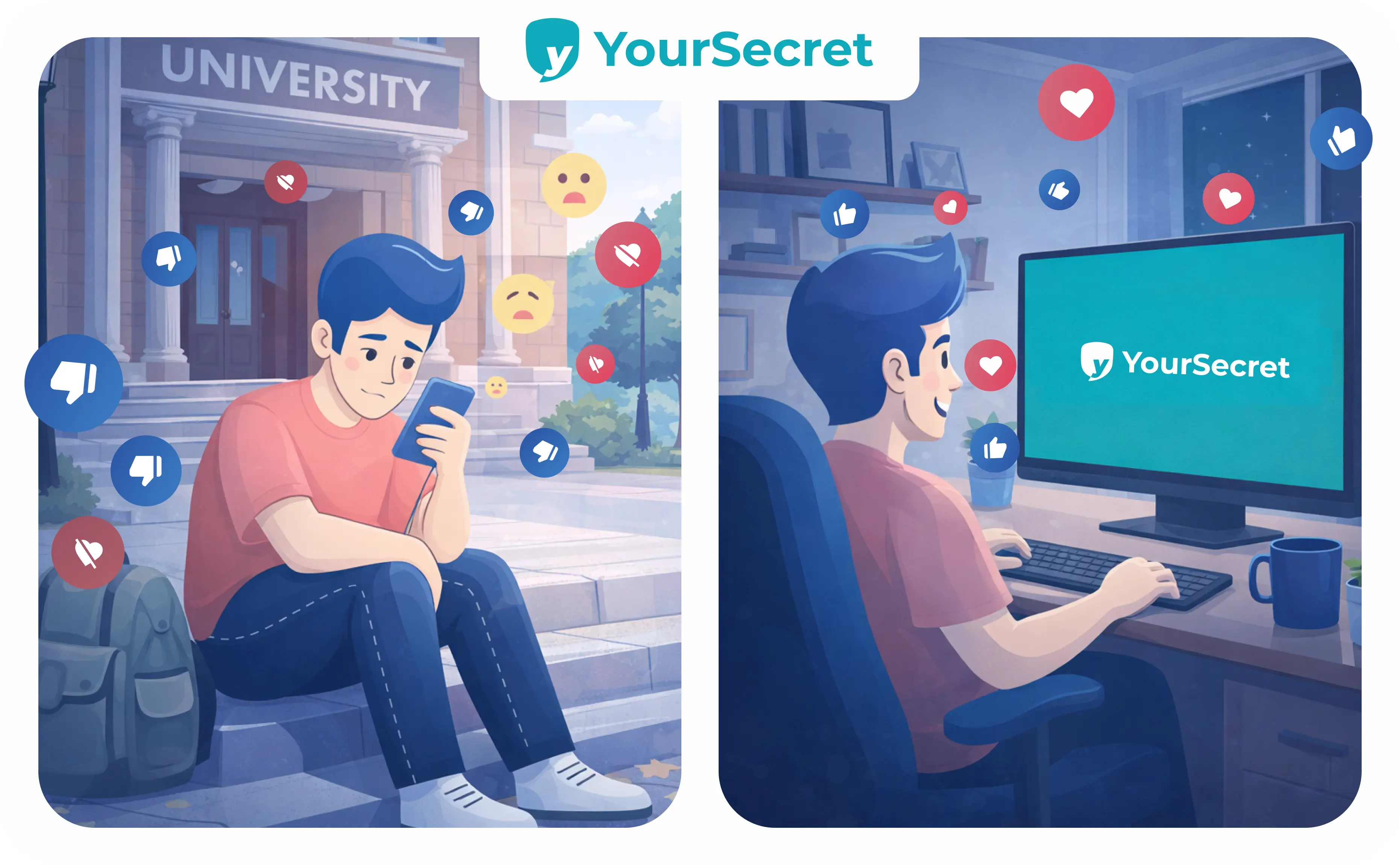 Behind the Screen: Why Anonymous Chats Feel Safer for Students with Social Anxiety